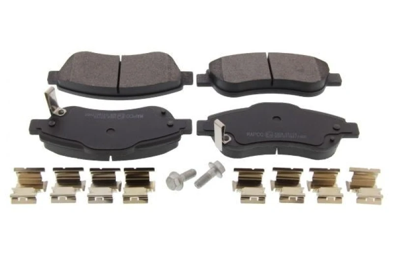 Image of MAPCO 6926 Brake pad set Front Axle, with acoustic wear warning Brake Pad Set,disc brake (402)