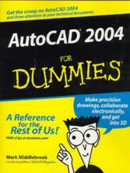 Image of Autocad 2004 for Dummies by Mark Middlebrook Book