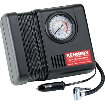 Image of Mini Air Compressor 300PSI C/W Pressure Gauge - Kennedy
