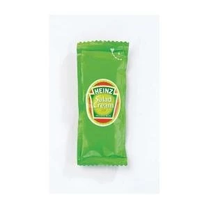 image of Heinz Salad Cream Sachets Single Portion Pack of 200 HEI005