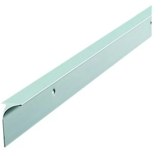 Image of Wickes Worktop Corner Joint Trim Silver 38mm