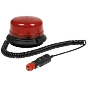 image of Sealey WB954LEDR Warning Beacon SMD LED 12/24V Magnetic Fixing - Red