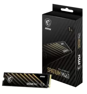 Image of MSI SPATIUM M461 1TB SSD PCIe 4.0 NVMe M.2 Solid State Drive