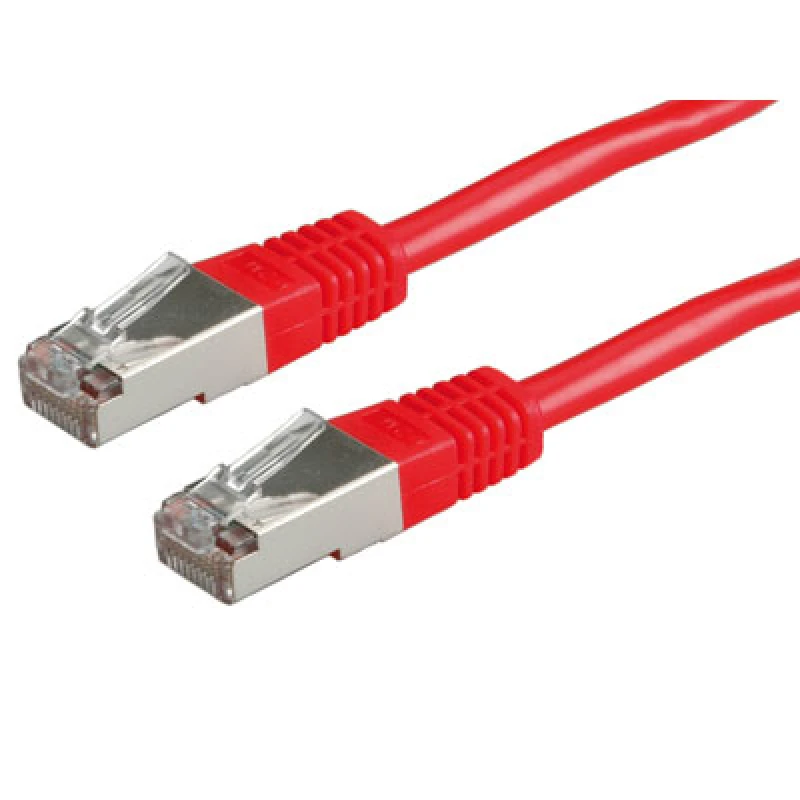 Image of VALUE S/FTP (PiMF) Patch Cord Cat.6. red 0.5 m