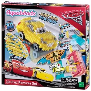 image of Aquabeads Cars 3 Cruz Ramirez 3D Set