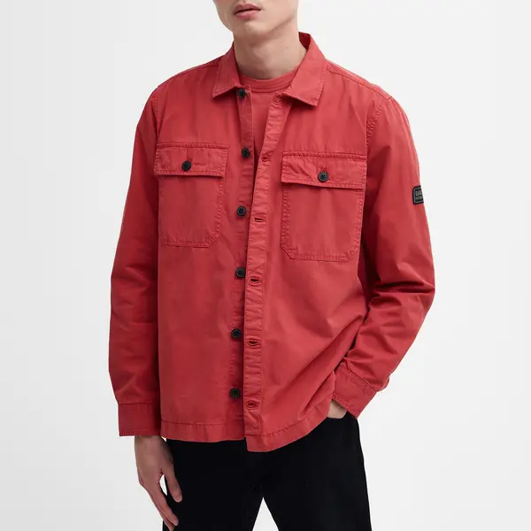 Image of Barbour International Adey Canvas Overshirt - L