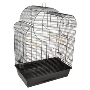 Image of Flamingo Budgie Cage Wammer 1 54x34x75cm Black