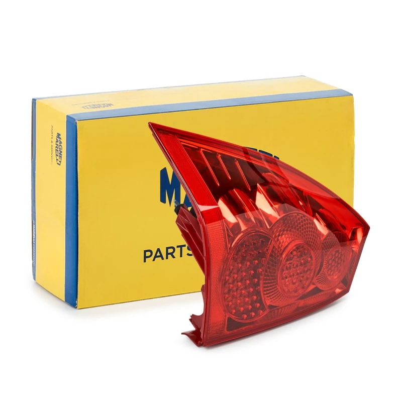 Image of MAGNETI MARELLI 714025710702 Rear light with bulb holder, Left, R5W Combination Rearlight (391)