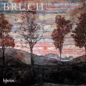 image of Bruch String Quartet No 2 Op 10/Romance Op 85/Four Pieces by Max Bruch CD Album