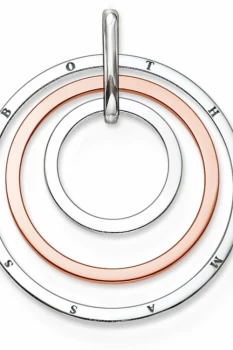 Image of Thomas Sabo Jewellery Glam & Soul Circles Pendant JEWEL PE656-415-12