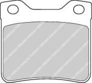 Image of Ferodo FDB1415 Brake Pad Set Rear Axle Premier Car