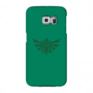 image of Nintendo The Legend Of Zelda Tribal Hyrule Crest Phone Case - Samsung S6 Edge - Snap Case - Gloss