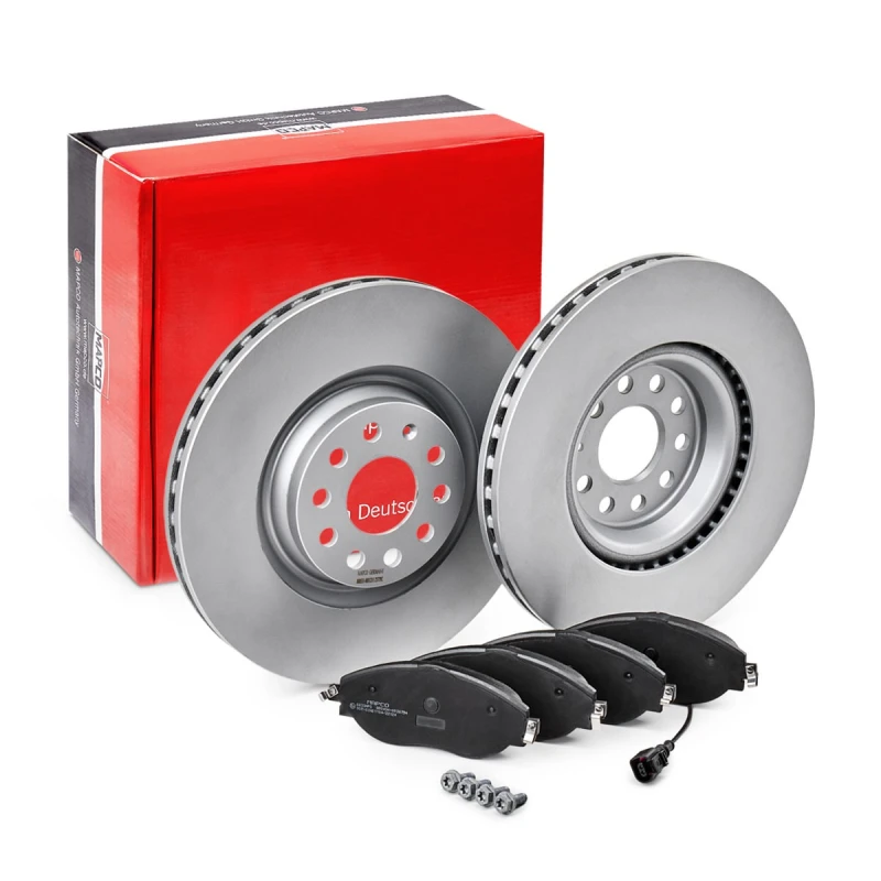 Image of Brake discs and pads set MAPCO 47633HPS