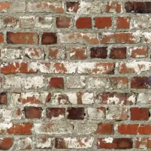 Image of Multi / Rustic Red - 102538 - Loft - Brick - Retro Muriva Wallpaper