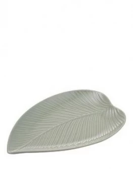 image of Mason Cash In The Forest Small Leaf Platter