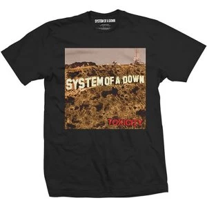 Image of System Of A Down - Toxicity Unisex Large T-Shirt - Black