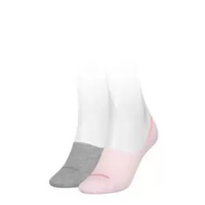 Image of Calvin Klein Mid Foot Socks Womens - Pink