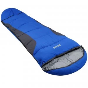 image of Regatta Hilo Boost Expandable Sleeping Bag - Oxford Blue Ebony