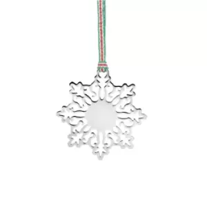 image of Newbridge Silverware Christmas Snowflake Tree Decoration