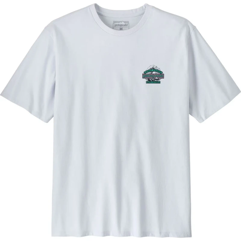 Image of T-Shirt Patagonia Great Waves Responsibili Blanc Male XL