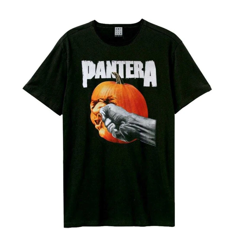Image of Amplified Amplified Men Vulgar Display Of Halloween Pantera T-Shirt in Black Size: X-Small Black XS Male 5063852064076