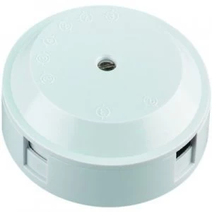 Image of Wickes 4 Terminal Junction Box - White 20A