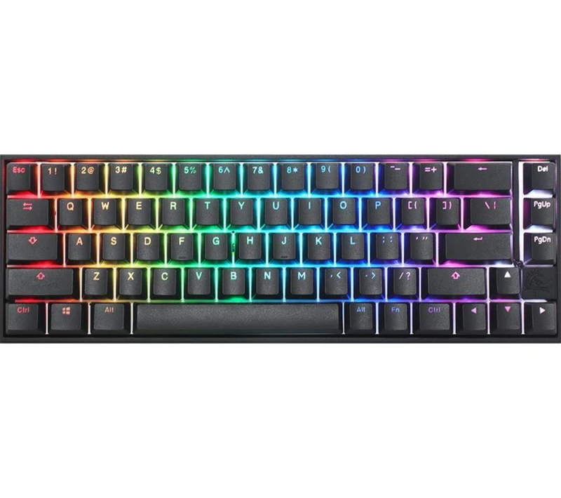 Image of DuckY Mecha Pro SF Mechanical Gaming Keyboard - Black 4711394393147
