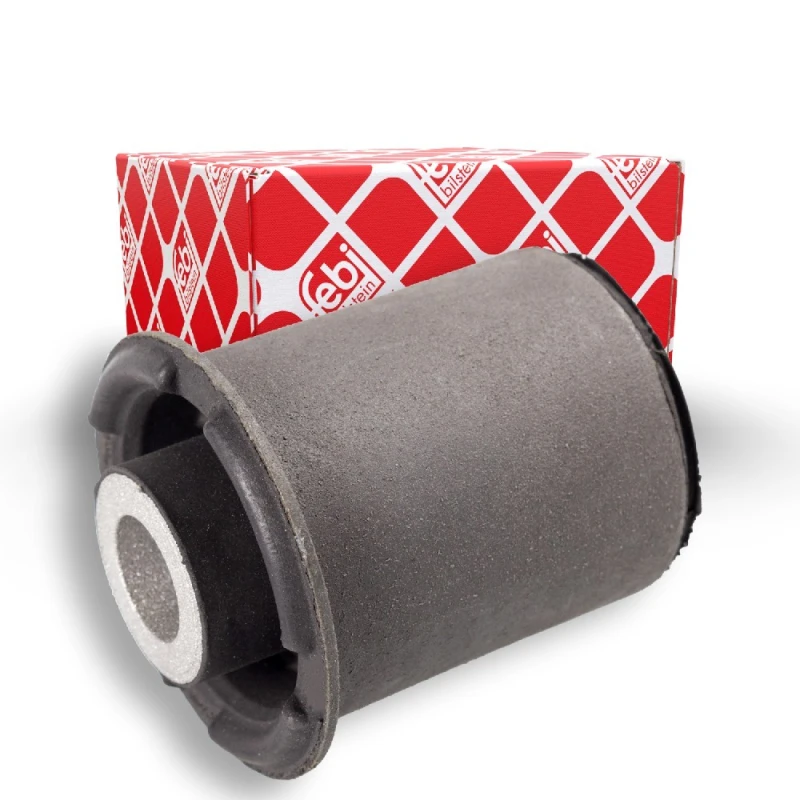 Image of FEBI BILSTEIN 34684 Axle Bushes Rear Axle Right Plastic, Rubber Hub Carrier Bush (1080)
