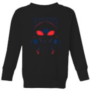 Image of Aquaman Black Manta Kids Sweatshirt - Black - 11-12 Years