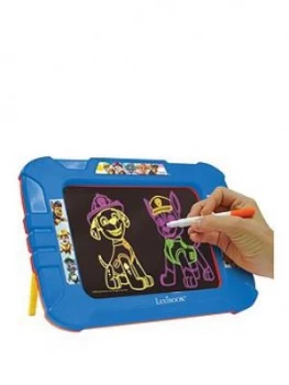 image of Lexibook Paw Patrol Neon Electronic Drawing Board With Templates