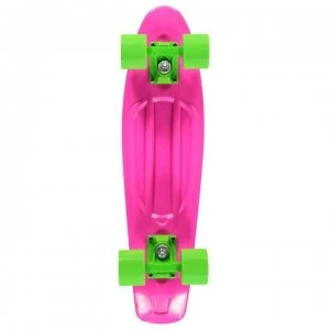 Image of No Fear Cruiser Skateboard - Pink/Green