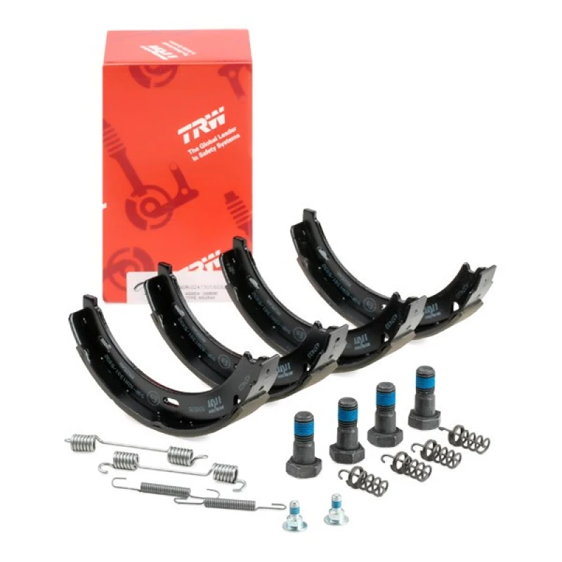 Image of TRW GS8595 Handbrake Shoes Brake Shoe Set,parking brake (1419)