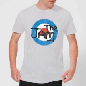 image of The Jam Target Logo Mens T-Shirt - Grey - 3XL