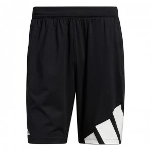 image of adidas adidas 4K Bar Shorts Mens - Black