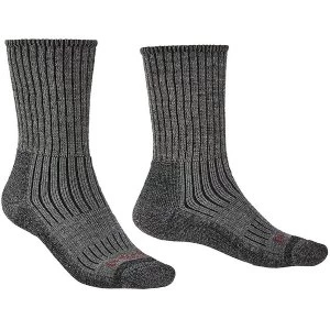 Image of Bridgedale HIKE Midweight Merino Comfort Mens - Large Charcoal
