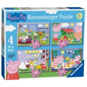 Image of Peppa Pig 4 in a Box Jigsaw Puzzles