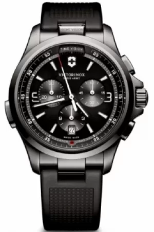 Image of Mens Victorinox Swiss Army Night Vision Chronograph Watch 241731