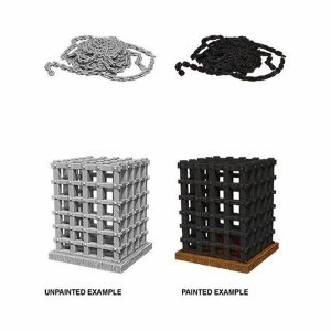 Image of Pathfinder Deep Cuts Unpainted Miniatures - Cage & Chains