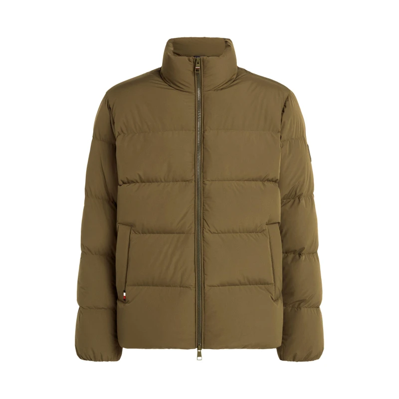 Image of Tommy Hilfiger DOWN PUFFER JACKET Puffer Jackets - Heavyweight S Green 61385015350