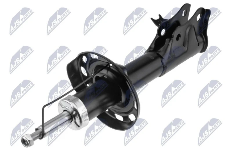 Image of NTY A-HD-024 Shock absorber Front Axle Left, Gas Pressure, Twin-Tube, Suspension Strut, Bottom Clamp Shock Absorber (854)