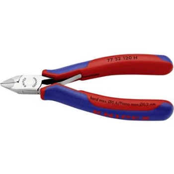 image of Knipex 77 32 120 H Electrical & precision engineering Side cutter non-flush type 120 mm