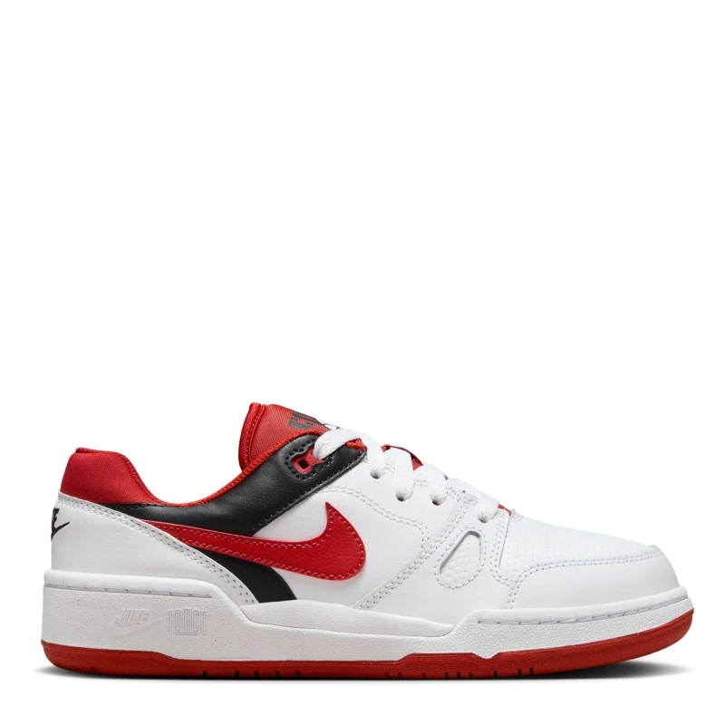Image of Nike Full Force Shoes Juniors White/Red male 4 (36.5)