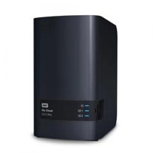 Image of Western Digital WD 12TB My Cloud EX2 Ultra 2Bay NAS Drive WDBVBZ0120JCH-EESN