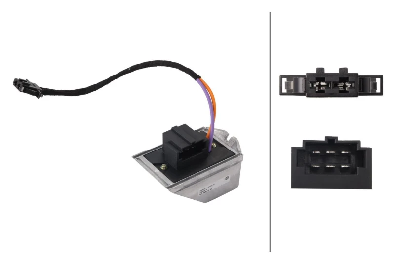 Image of HELLA Blower motor regulator HELLA 5HL 366 410-551
