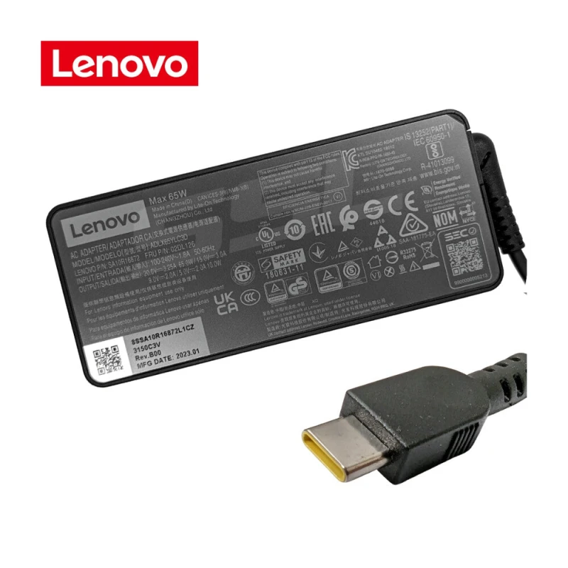 Image of Lenovo Origin Storage Lenovo PD 65W 20/15/9/5V 3P UK 5A10W86314