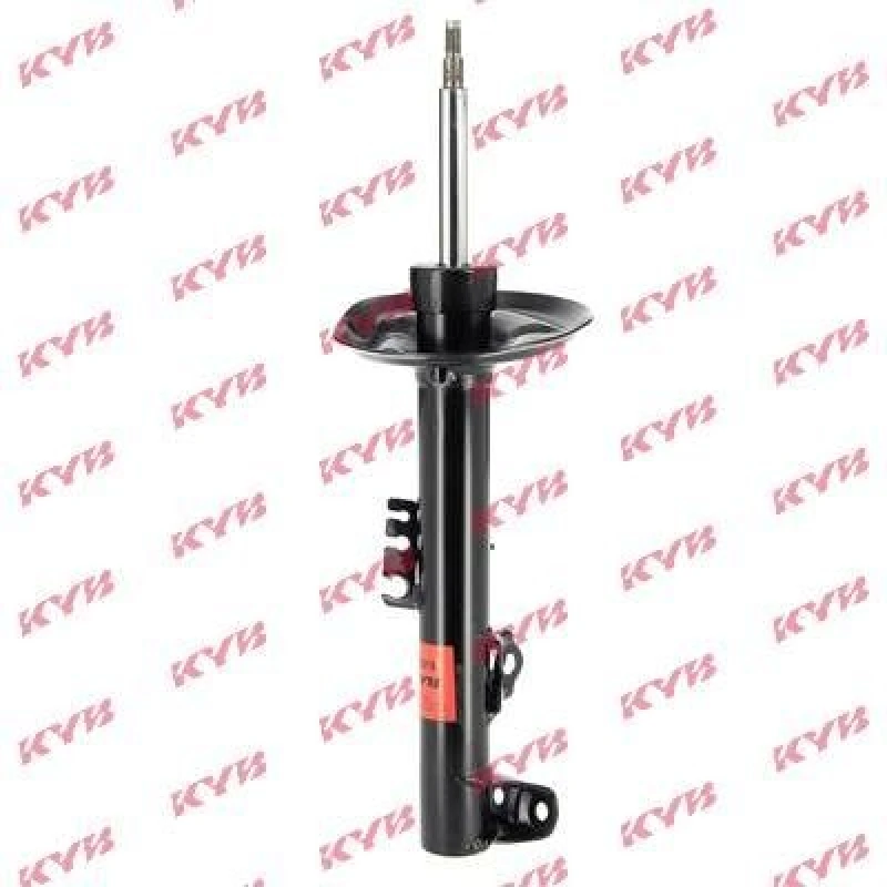 Image of KYB 333918 Shock absorber Front Axle Left, Gas Pressure, Twin-Tube, Damper with Rebound Spring, Top pin Shock Absorber (854)