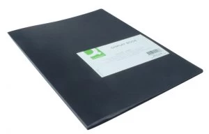 image of Q Connect Display Book 10pocket Black