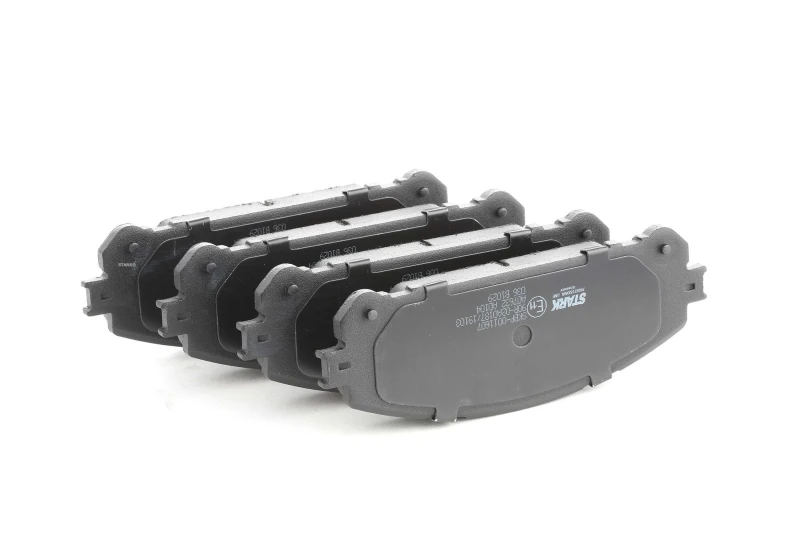 Image of STARK SKBP-0011607 Brake pad set Front Axle, excl. wear warning contact Brake Pad Set,disc brake (402)