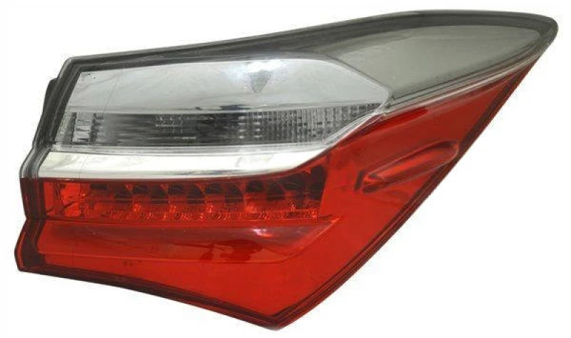 Image of TYC 11-14300-06-2 Rear light Outer section, with bulb holder, Left, LED Combination Rearlight (391)