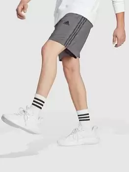 Image of adidas Sportswear Aeroready Essentials Chelsea 3-stripes Shorts, Grey Size M Men